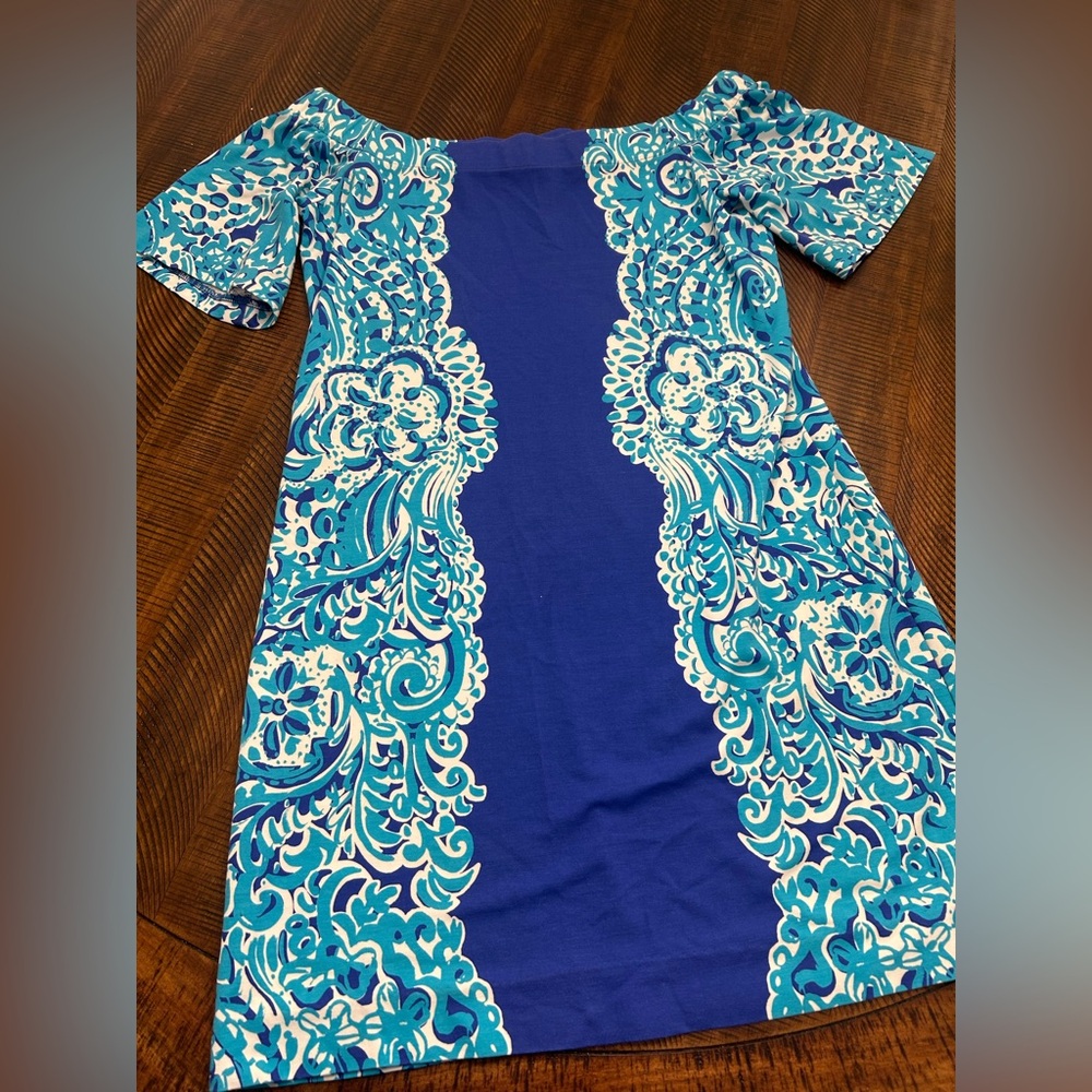 Lilly Pulitzer Blue and White Dress